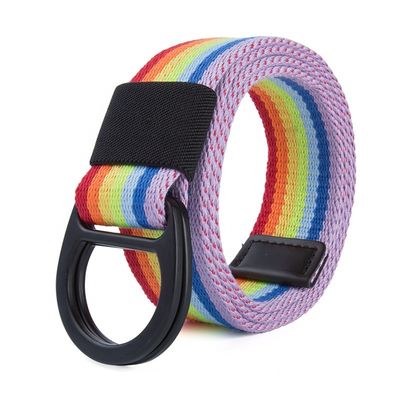 Solid Color Cotton Fabric Belt