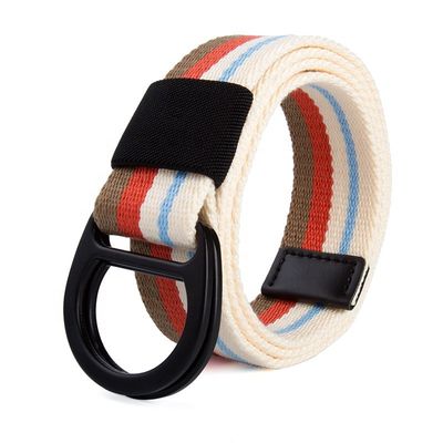 Solid Color Cotton Fabric Belt