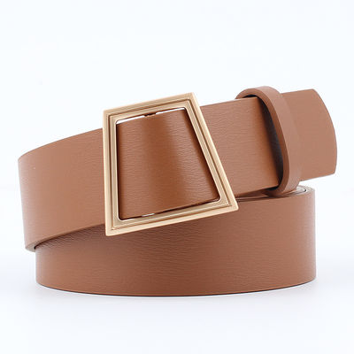 Womens 120cm Coats Pu Waist Belt Leather 3.5cm Wide Zinc Alloy Buckle