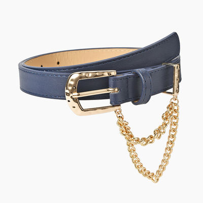 Candy Color Pu Buckle Belt Leather Spring Summer 2.3cm Wide Ladies Fashion