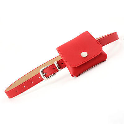 Small Pouch Pu Leather Belts Bag Waist Purse Removable