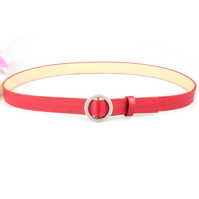 Trouser Punk Pu Leather Belts 90cm O Ring Buckle Belt