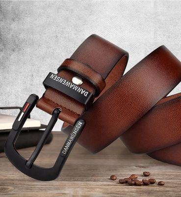Men Waist Pu Buckle Belt