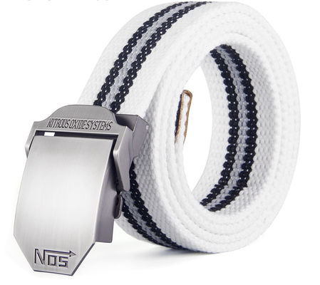 High End Crossing 120cm Alloy Buckle Nylon Belt Military Style Web Belt