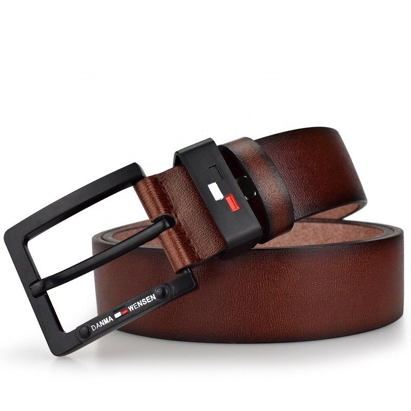 Men Waist Pu Buckle Belt